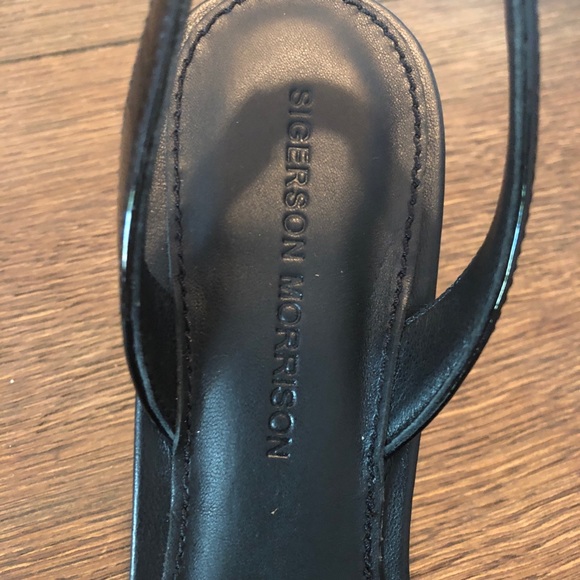 SIGERSON MORRISON Kitten Heel Slingbacks - Picture 6 of 7